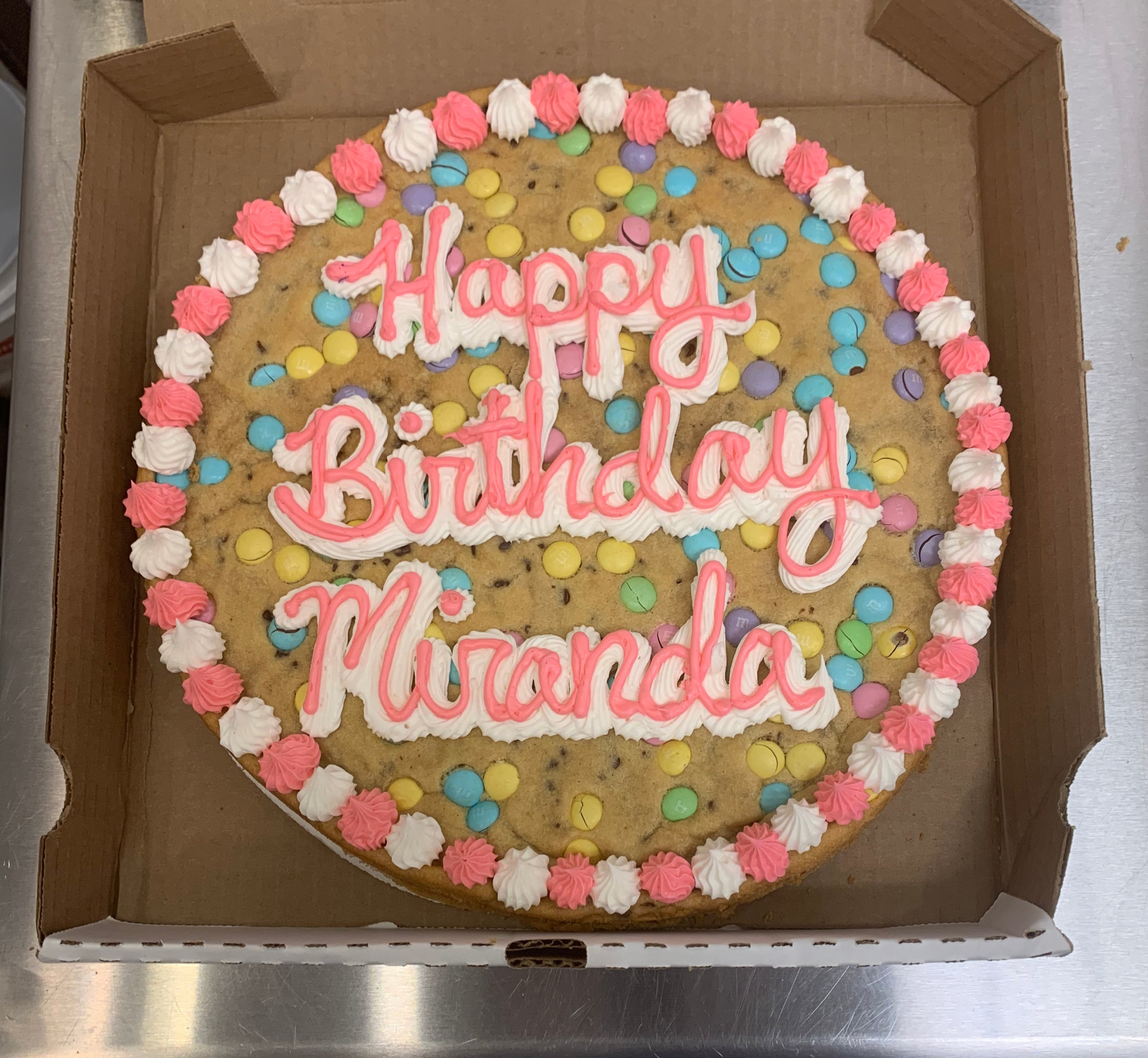 Cookie Cakes (writing only / customizable) | The Cookie Store Stones River  Town Centre Murfreesboro Tennessee